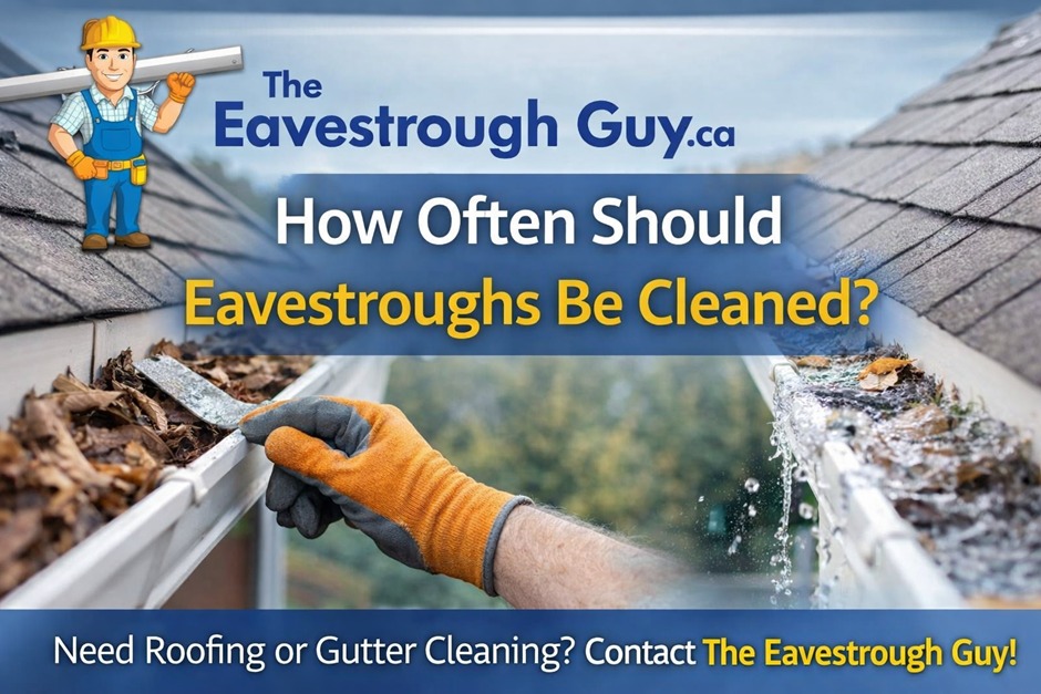 How Often Should Eavestroughs Be Cleaned?