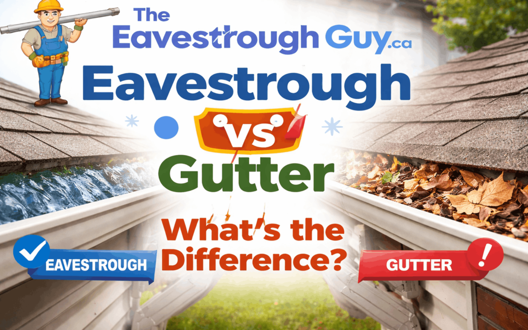 Eavestrough vs Gutter – What’s the Difference?