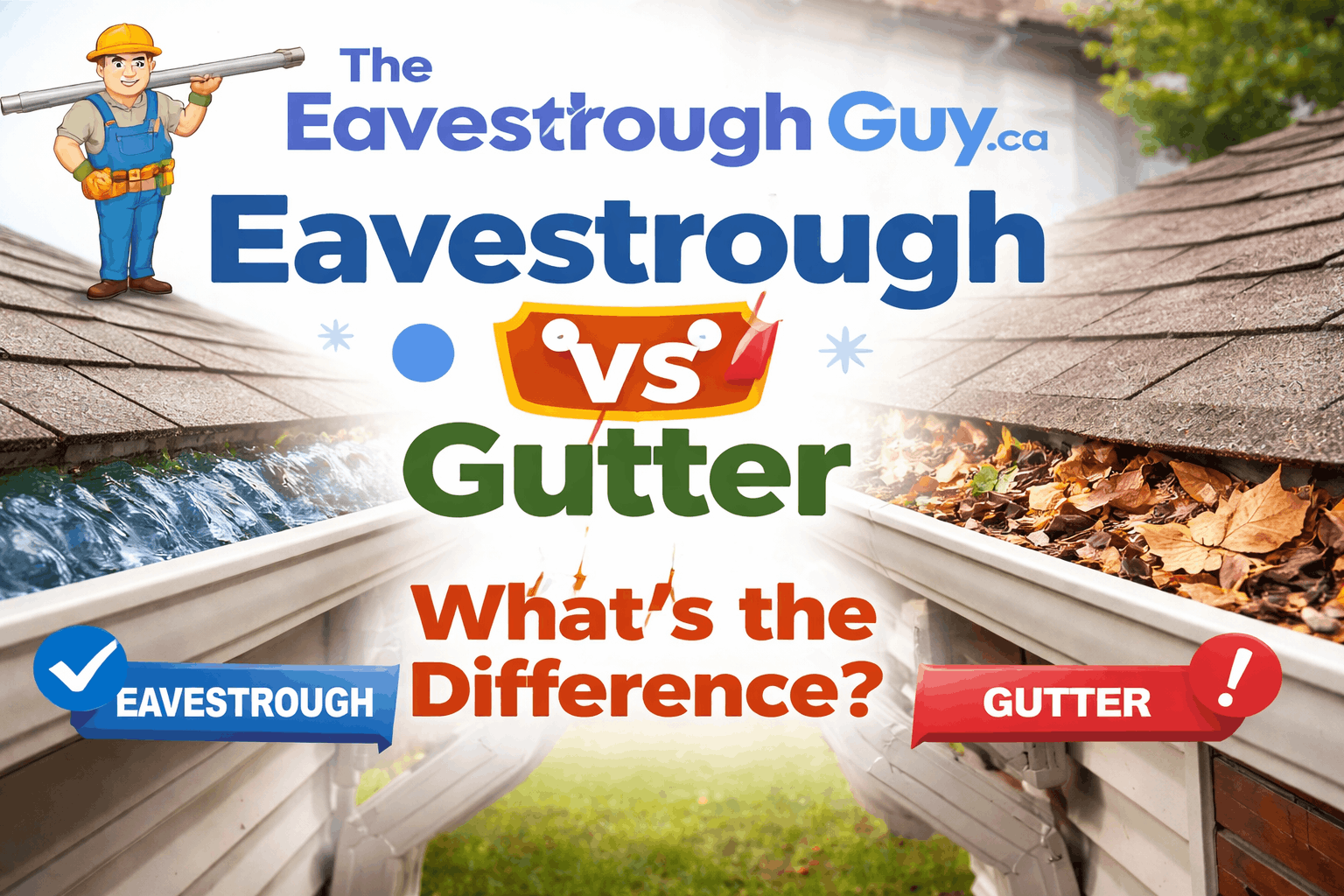 Eavestrough vs Gutter – What’s the Difference 1 (1) Eavestrough vs Gutter – What’s the Difference?
